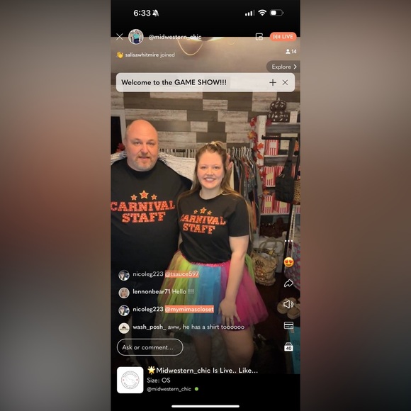 🌟Midwestern_chic Is Live.. Like the listing to be notified🌟 - Picture 4 of 15